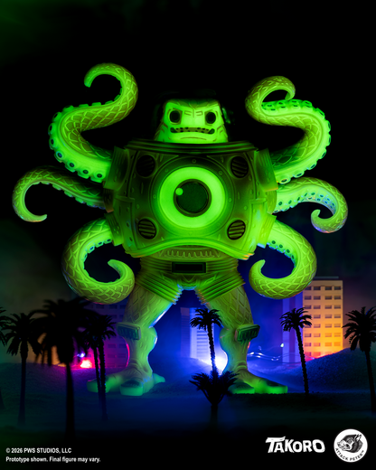 Takoro Vinyl Figure - Cherry Blossom Glow Variant