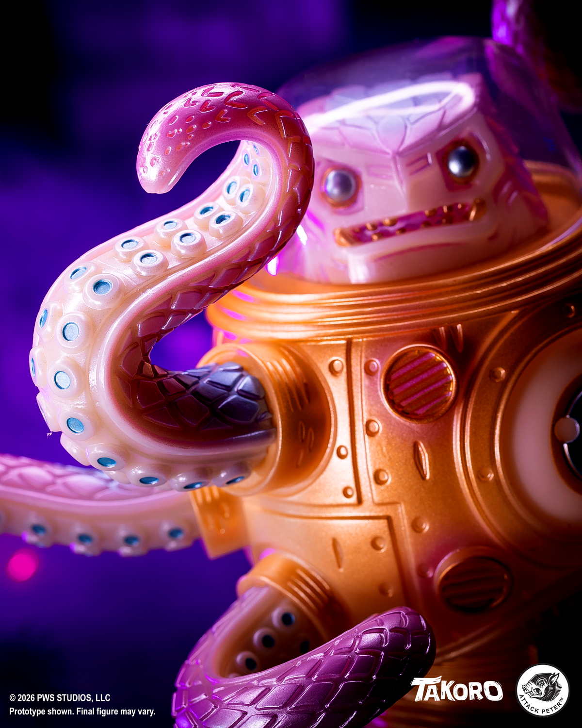 Takoro Vinyl Figure - Cherry Blossom Glow Variant