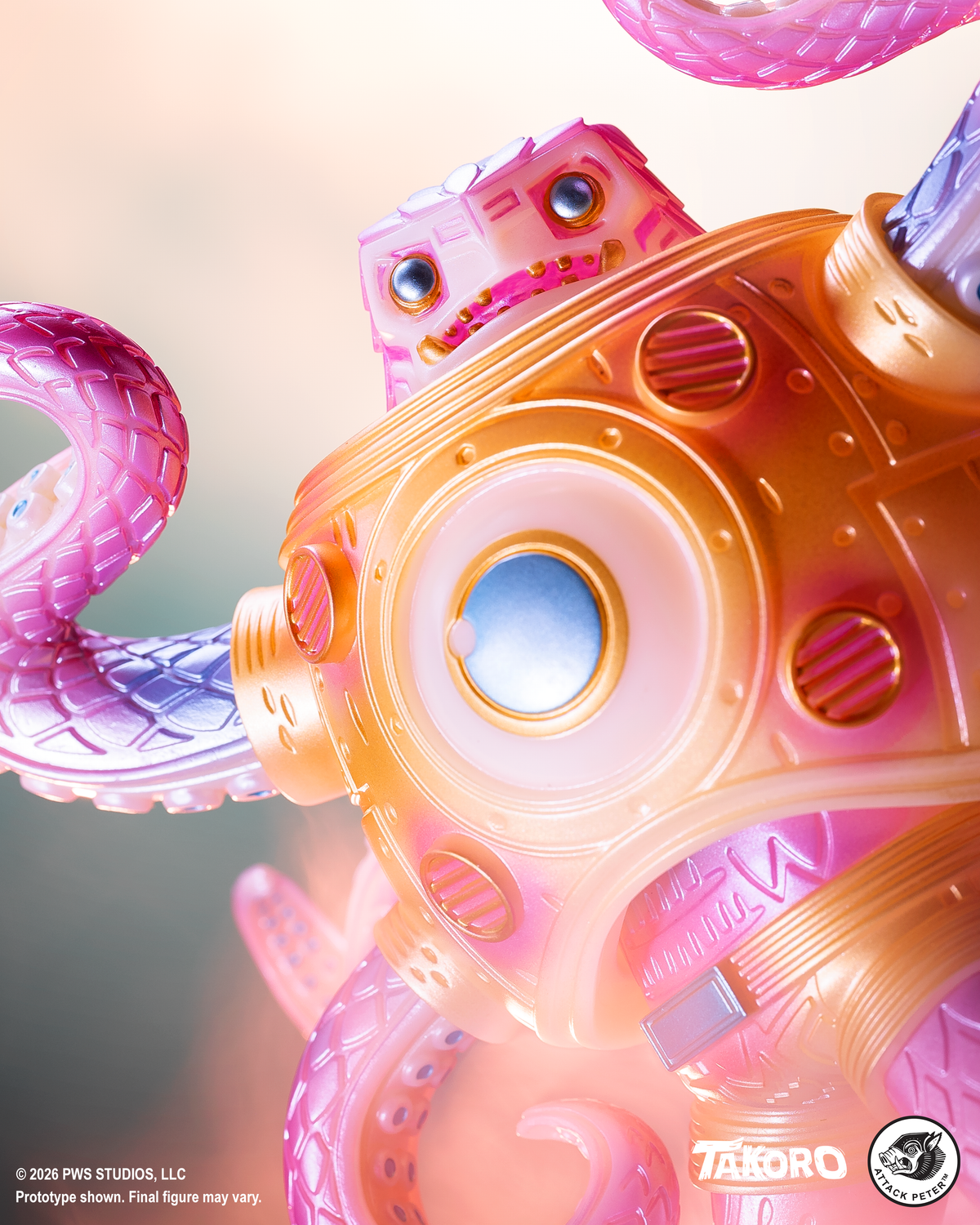 Takoro Vinyl Figure - Cherry Blossom Glow Variant
