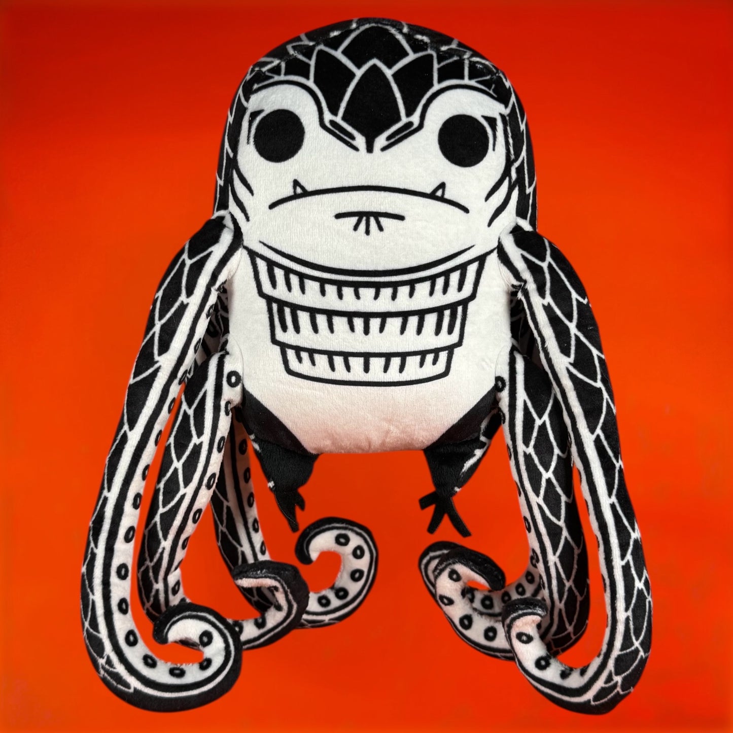 Baby Takoro Plush - Black & White Variant