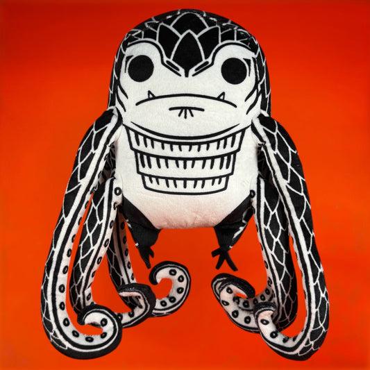 Baby Takoro Plush - Black & White Variant