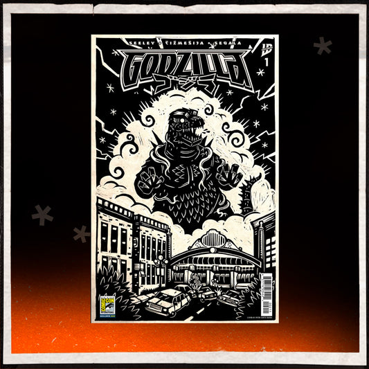 Godzilla (Kai-Sei Era) #1 - Attack Peter Cover Variant & Print